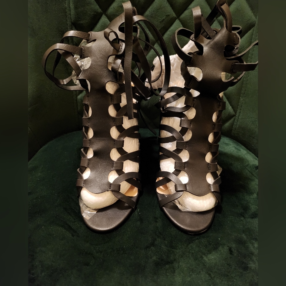 Black Dress Sandals